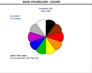 >Basic Vocabulary - Colors