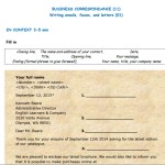 Business English - Business Correspondance - E mails & Letters