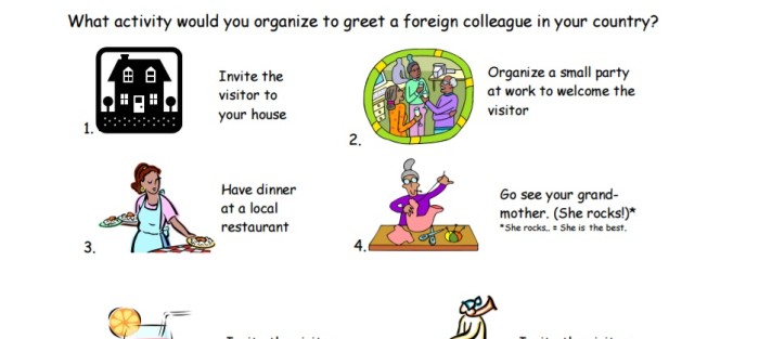 Business English - Greeting clients - Organizing a Trip