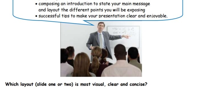 Business English - Presentation Procedure - Preparing & Introduction