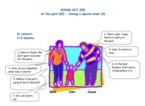 Social English - Going Out - At the park - Joining a special event