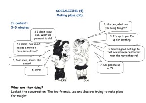 Socializing - Making Plans